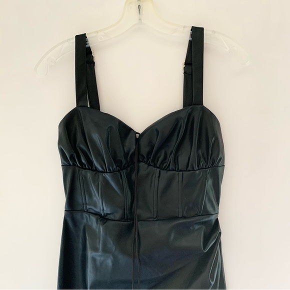 Remi x Revolve Gwen Faux Leather Dress - Picture 6 of 12